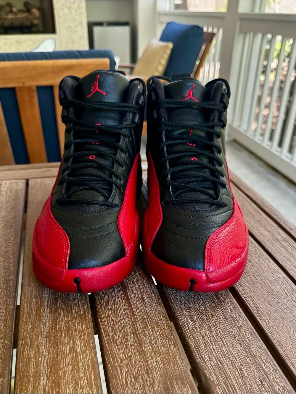 Air Jordan 12 Flu Game. Size 10. No box. Basically brand new.